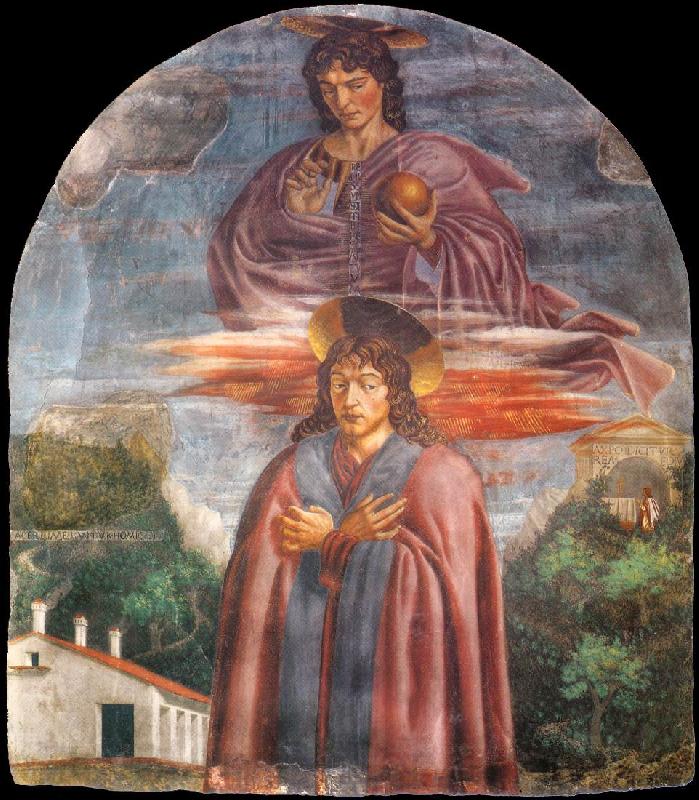 Andrea del Castagno St Julian and the Redeemer France oil painting art